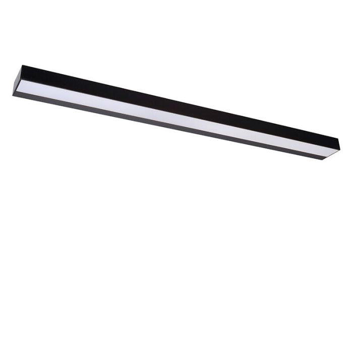Applique salle de bain moderne noire, Alexa, 13W, 3000K LED, IP44