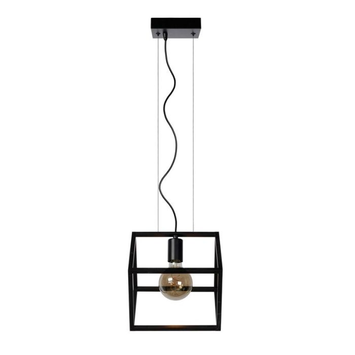 Suspension moderne noire, Fabian