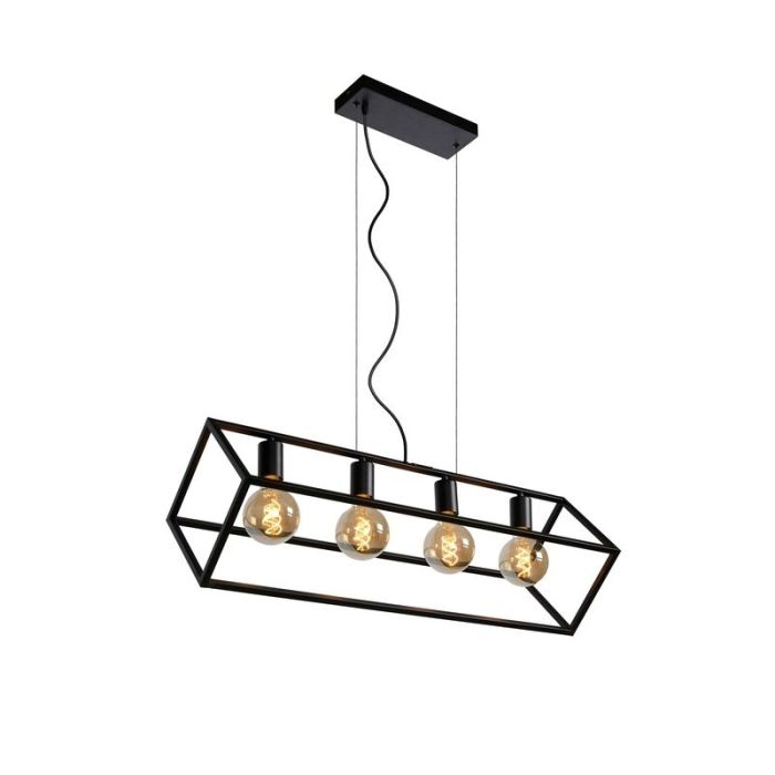 Suspension moderne noire, Fabian