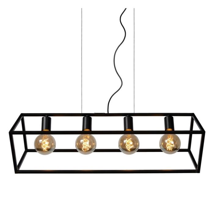 Suspension moderne noire, Fabian