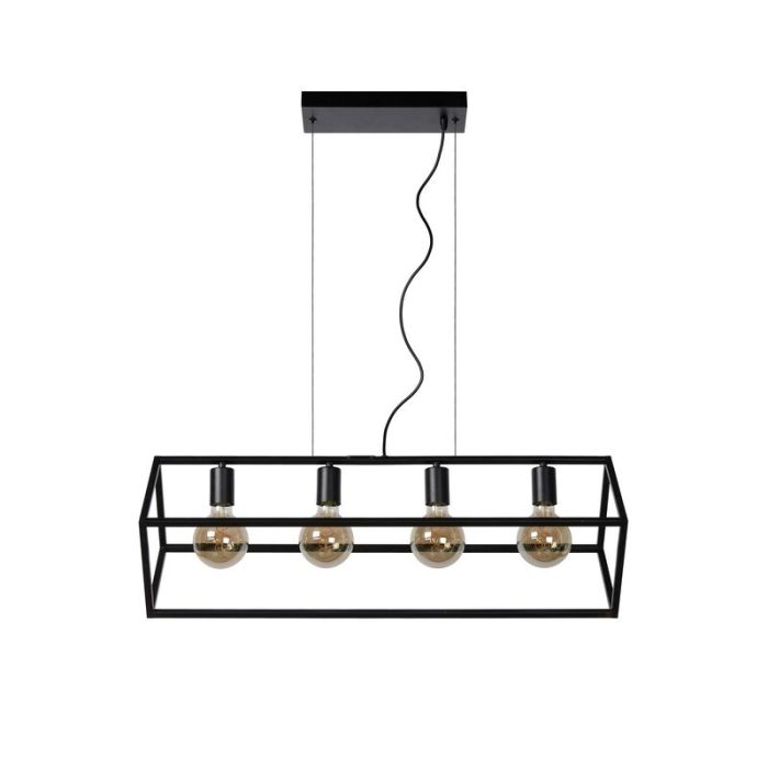 Suspension moderne noire, Fabian