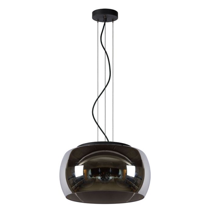 Suspension moderne grise, Olivia