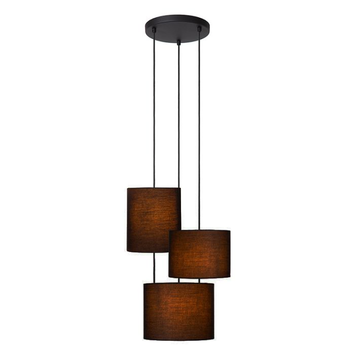 Suspension rustique noire, Maya