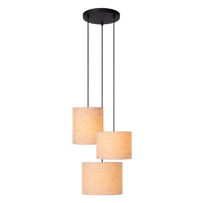 Suspension rustique beige, Maya