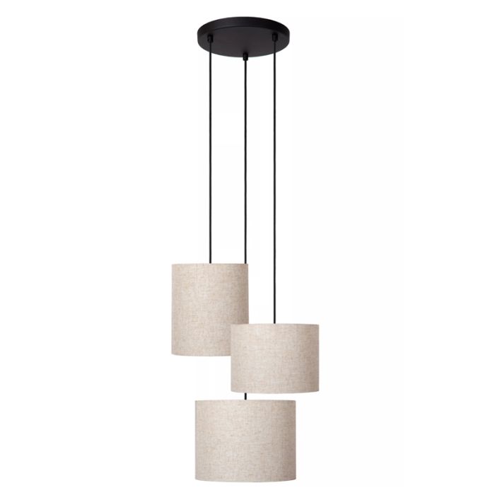 Suspension rustique beige, Maya