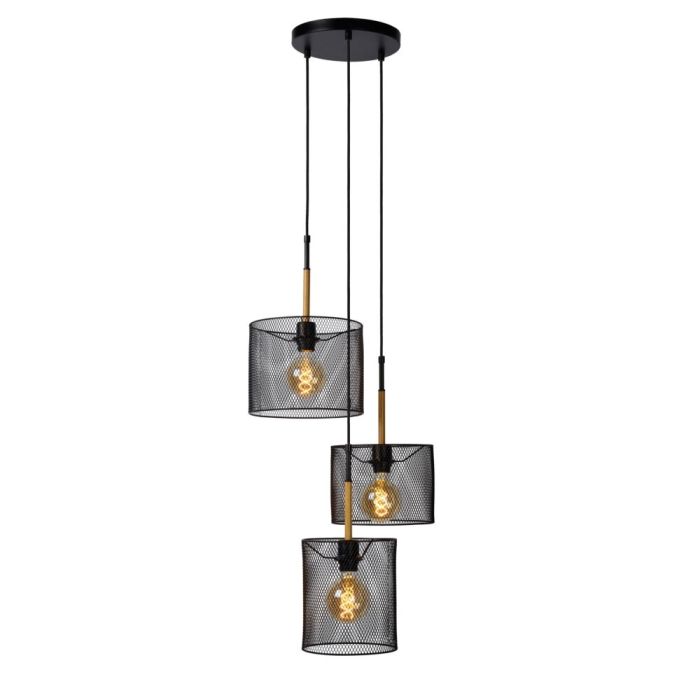 Suspension vintage marronne, Baskett
