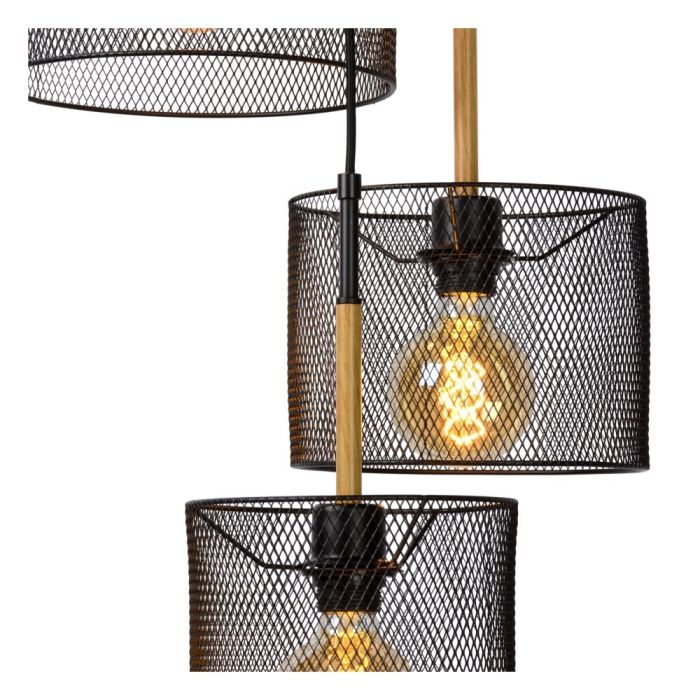 Suspension vintage marronne, Baskett