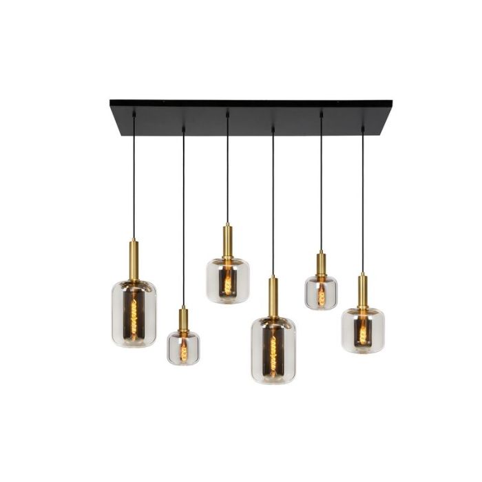 Suspension moderne dorée, Joanet