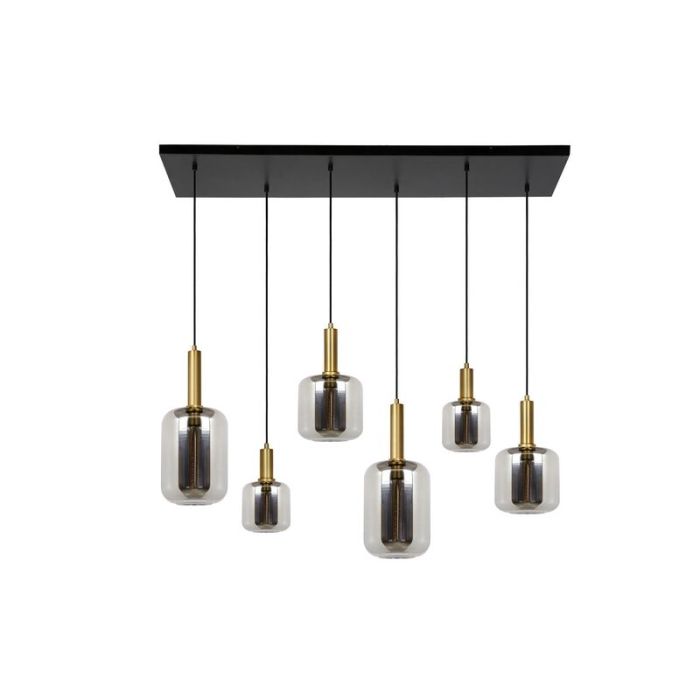 Suspension moderne dorée, Joanet