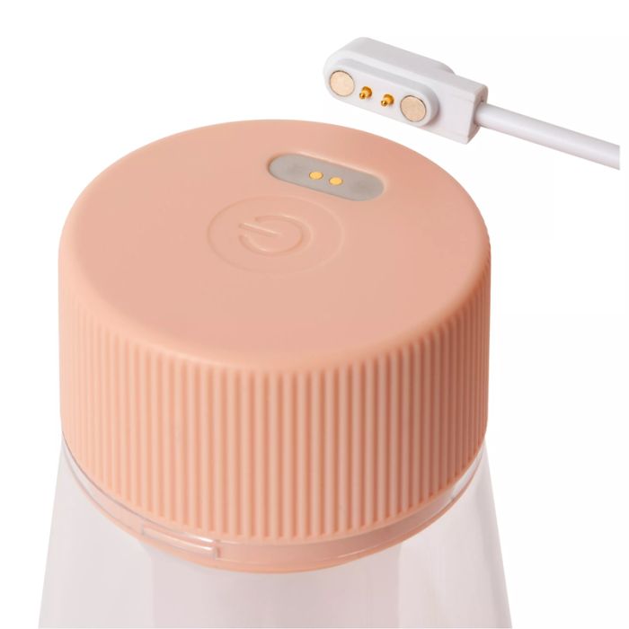 Lampe de table d'extérieur rechargeable moderne rose, Lorali, 1,2W, 2700K LED, IP44, avec variateur tactile