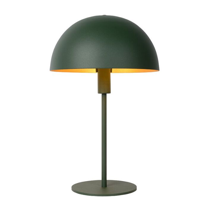 Lampe de table moderne verte, Siemon, avec interrupteur