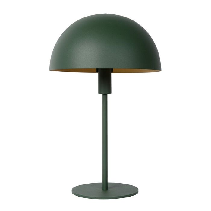 Lampe de table moderne verte, Siemon, avec interrupteur