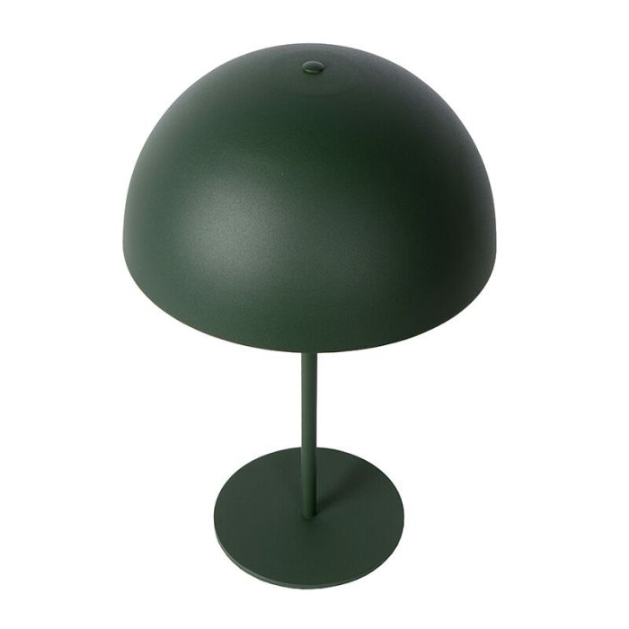 Lampe de table moderne verte, Siemon, avec interrupteur