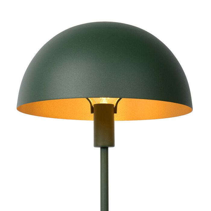 Lampe de table moderne verte, Siemon, avec interrupteur