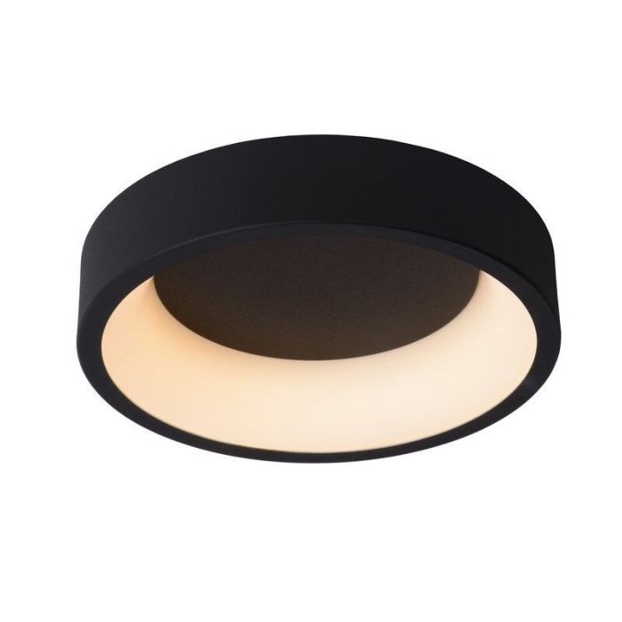 Lampe plafond moderne noire, Talowe, 20W, 3000K LED