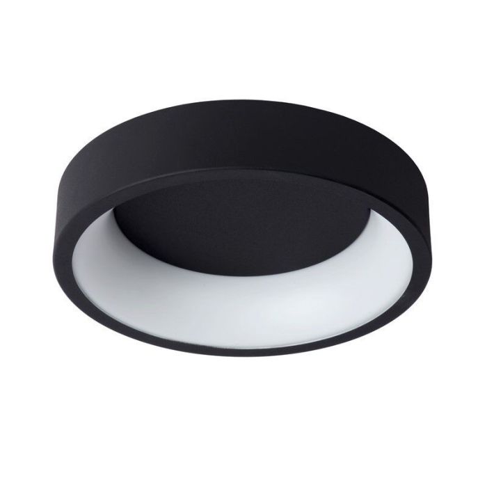 Lampe plafond moderne noire, Talowe, 20W, 3000K LED