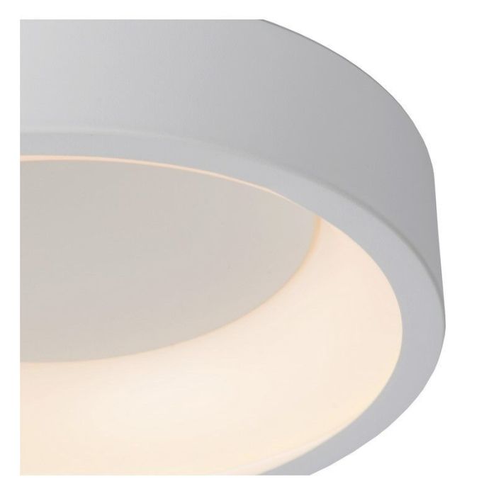 Lampe plafond moderne blanche, Talowe, 20W, 3000K LED