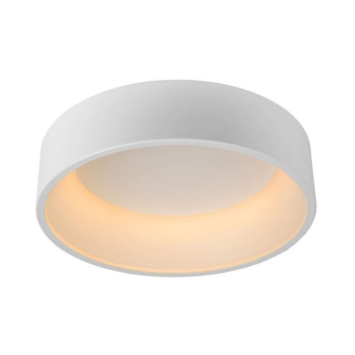 Lampe plafond moderne blanche, Talowe, 30W, 3000K LED
