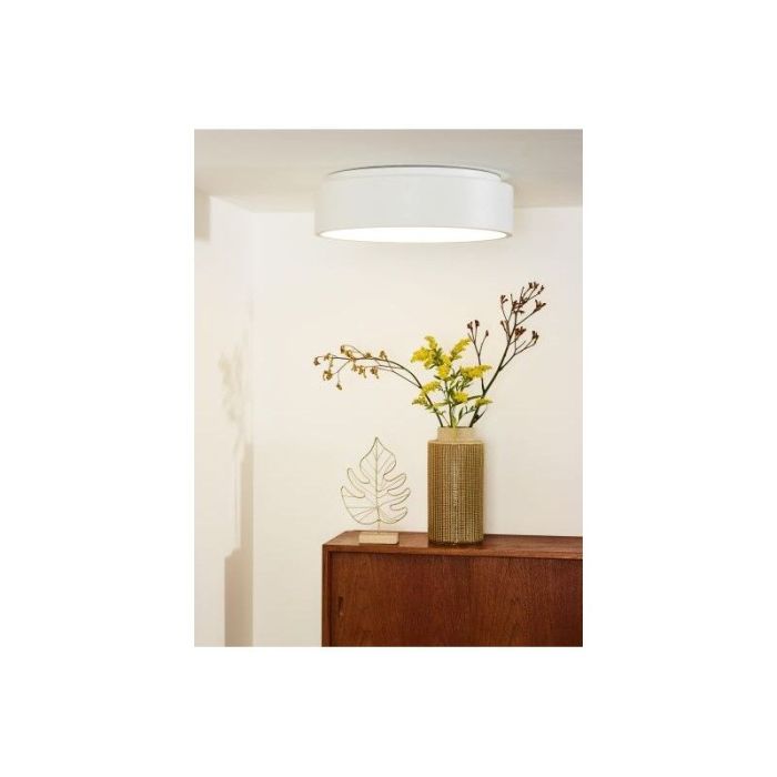 Lampe plafond moderne blanche, Talowe, 30W, 3000K LED