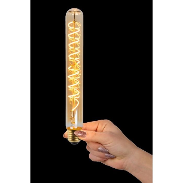Lampe à tube LED Verre LED lamp, 5w 2200K (Extra joli blanc)