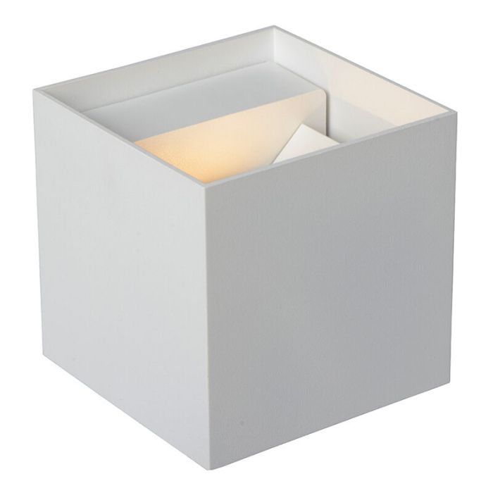 Applique up and down moderne blanche, Axi, 6W, 2700K LED, IP54
