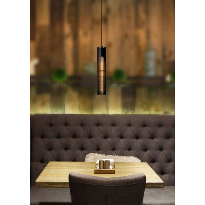Suspension moderne noire, Lionel