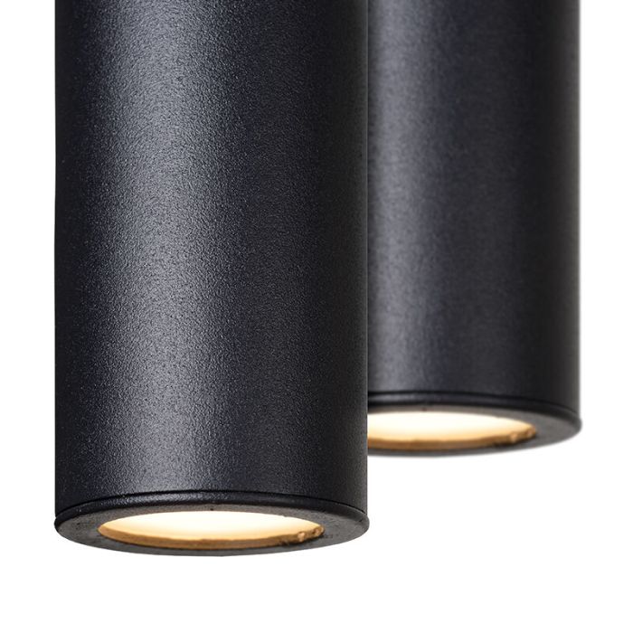 Suspension moderne noire, Lorenz, 4W, 3000K LED