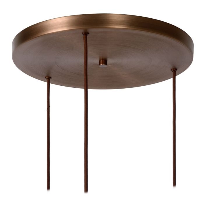 Suspension table à manger vintage ambre, Toledo