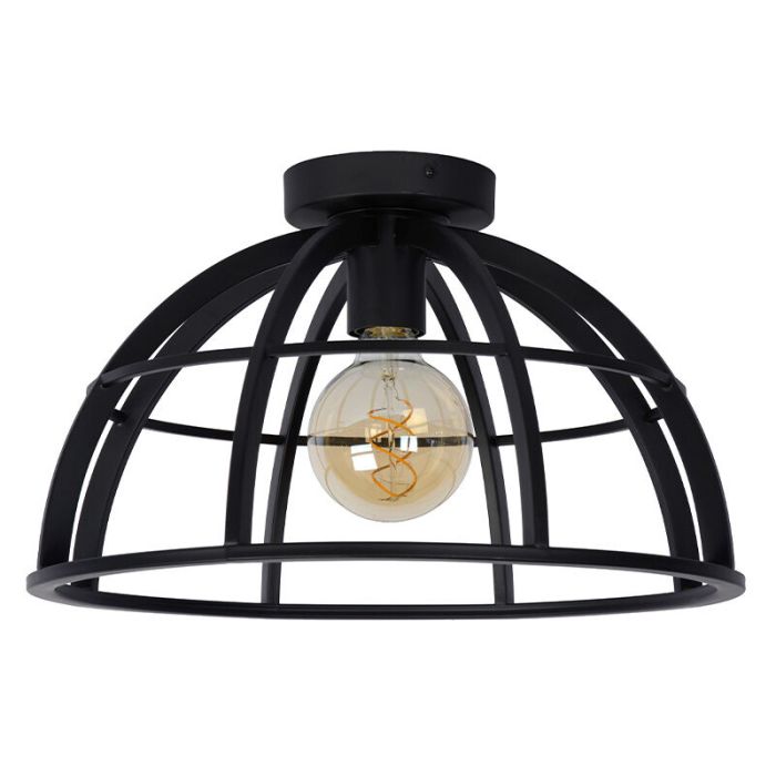 Lampe plafond moderne noire, Dikra