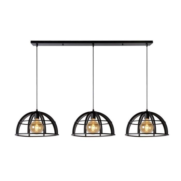 Suspension moderne noire, Dikra