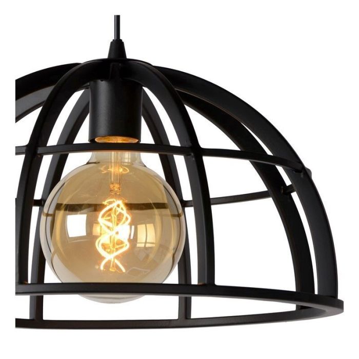 Suspension moderne noire, Dikra