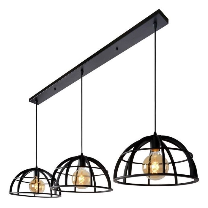 Suspension moderne noire, Dikra