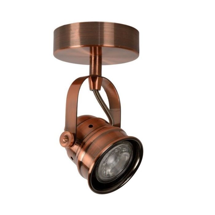 Spot plafond rustique cuivre, Cigal