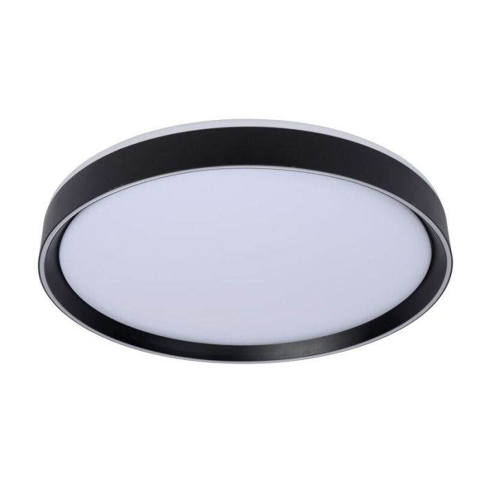 Lampe plafond moderne noire, Nuria, 36W, 2700K LED