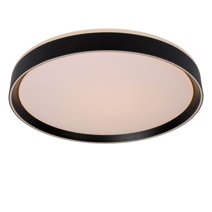 Lampe plafond moderne noire, Nuria, 36W, 2700K LED