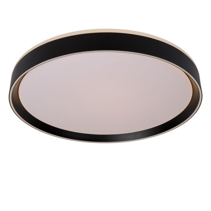 Lampe plafond moderne noire, Nuria, 36W, 2700K LED