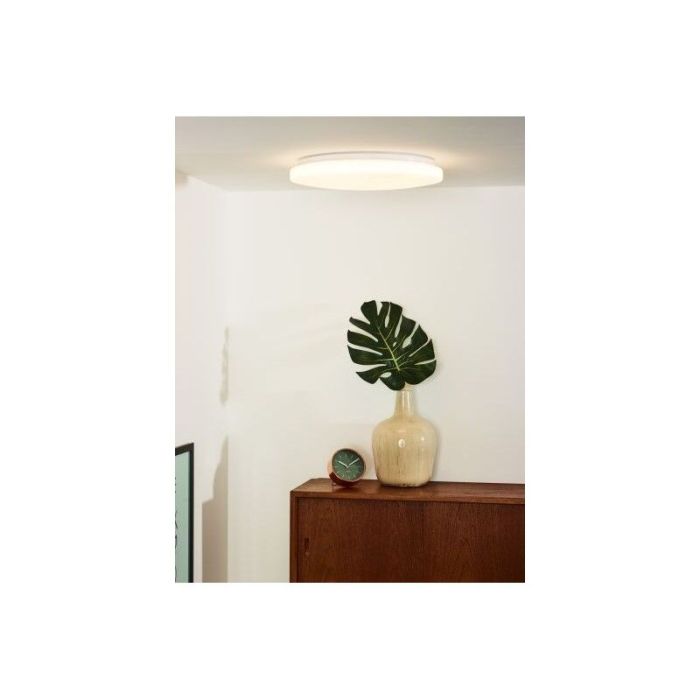Lampe plafond moderne blanche, Otis, 32W, 3000K LED