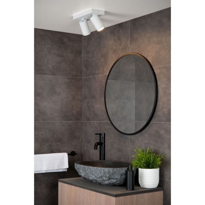 Spot plafond moderne blanc, Taylor, IP44