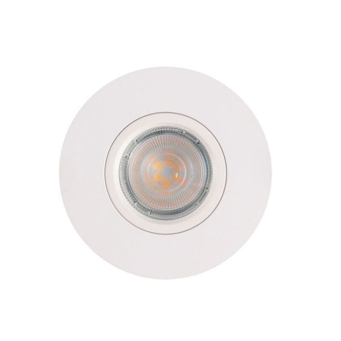 Spot encastré connecté blanc moderne, Jill, IP65, 4,5W, RGBW