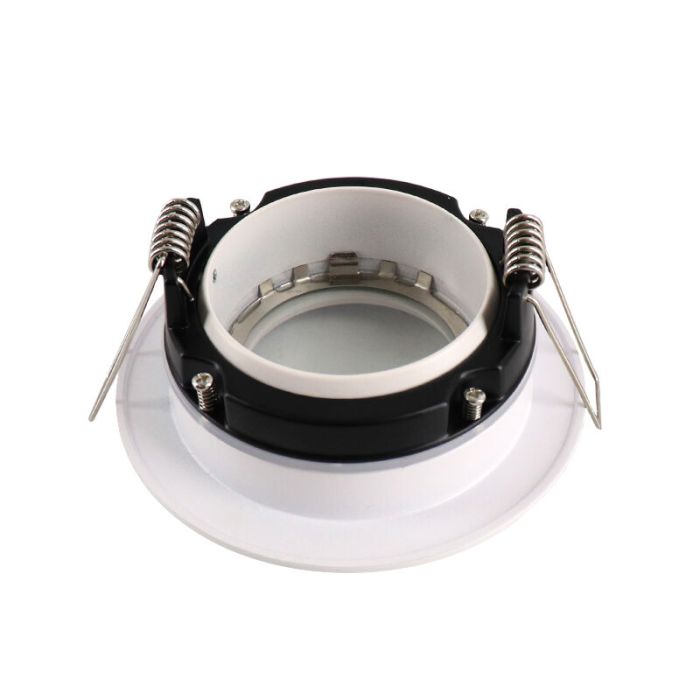 Spot encastré connecté blanc moderne, Jill, IP65, 4,5W, RGBW