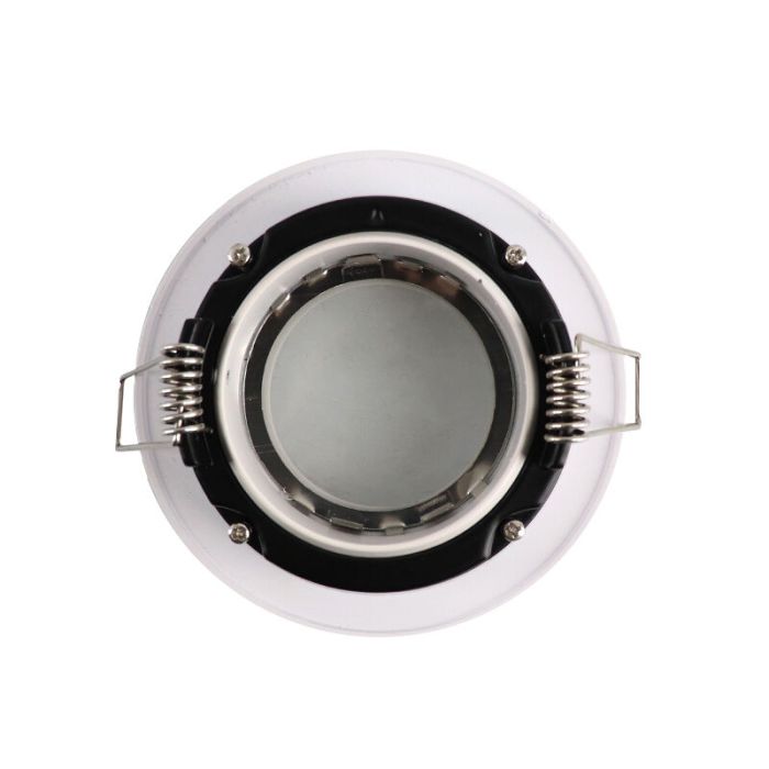 Spot encastré connecté blanc moderne, Jill, IP65, 4,5W, RGBW