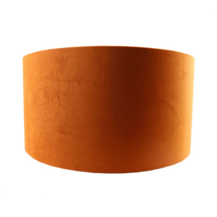 Abat-jour en velours d'or Melanie, Tissu, moderne