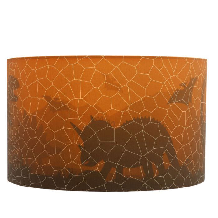 Plafonnier pour enfants orange moderne, Dino