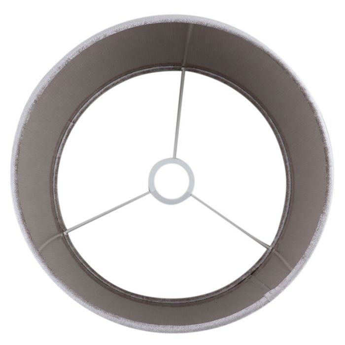 30 cm abat-jour en velours gris, Rody