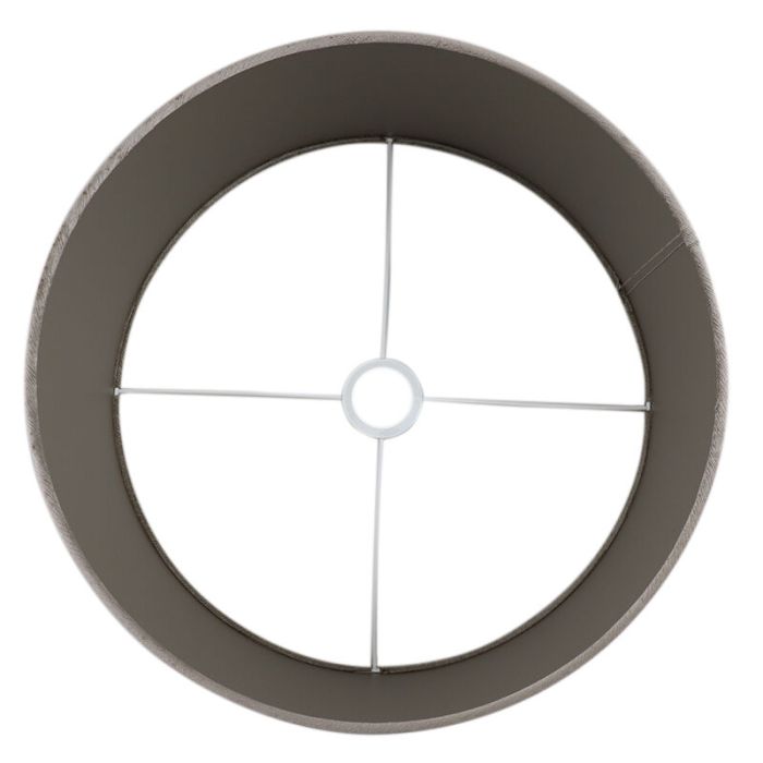 40 cm abat-jour en velours taupe, Rody