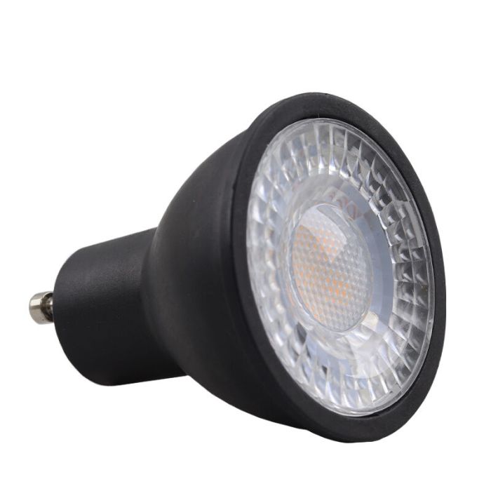 Olucia GU10 ampoule LED, Antonie, noir, 3w, 2700K
