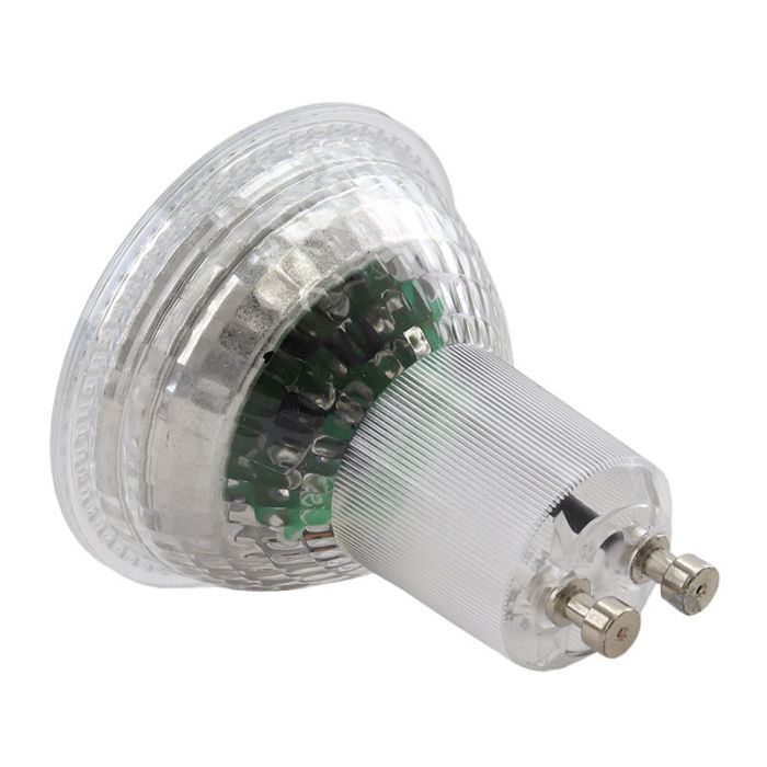 transparent LED GU10 20-pack tache Antonie, 3 Watt 2700K (Blanc Chaud)