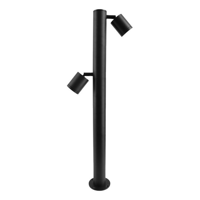 Luminaire extérieur noir moderne, Clevor, IP44