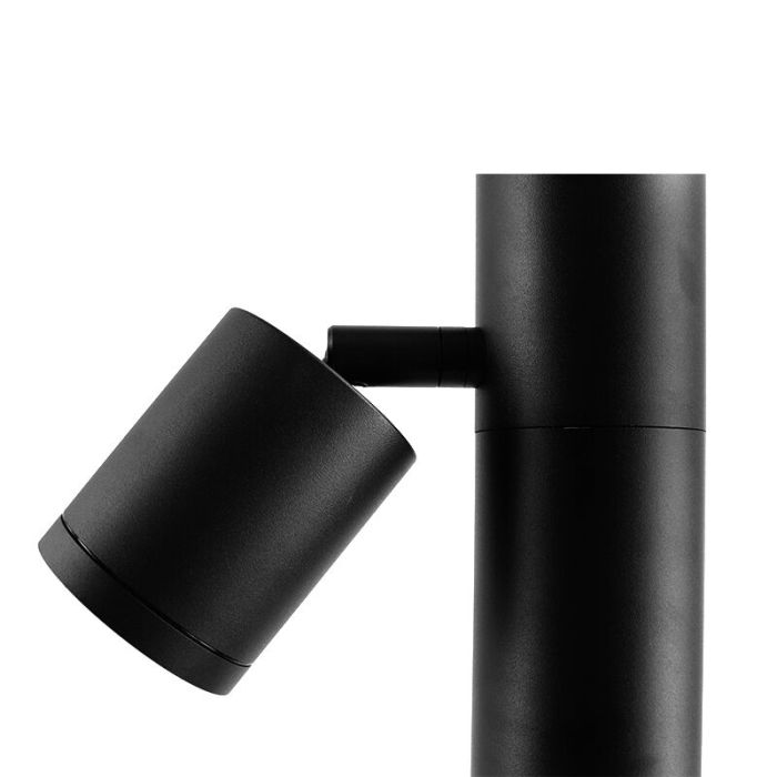 Luminaire extérieur noir moderne, Clevor, IP44