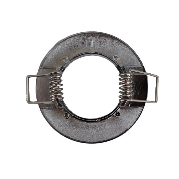 Mini spot encastrable chromé en aluminium, Rosi